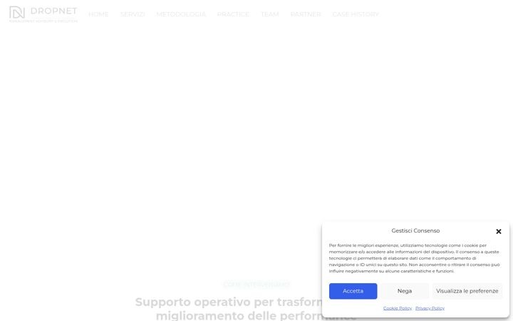 Ekrānuzņēmums no dropnet.it