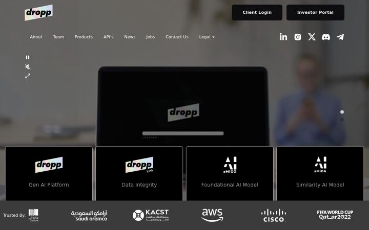 Screenshot di droppgroup.xyz