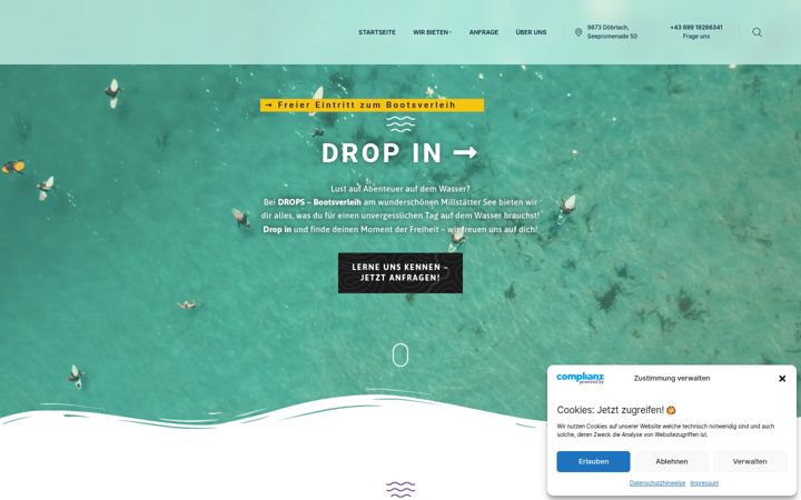 Zrzut ekranu drops.co.at