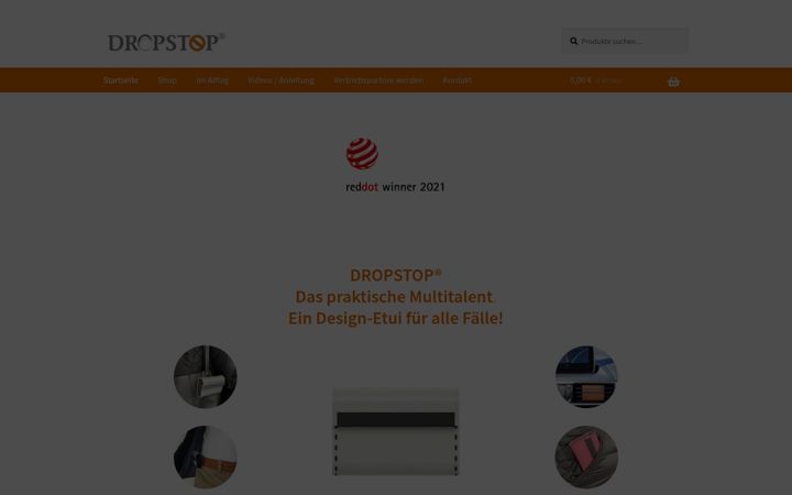 Screenshot of dropstop-hygiene.de