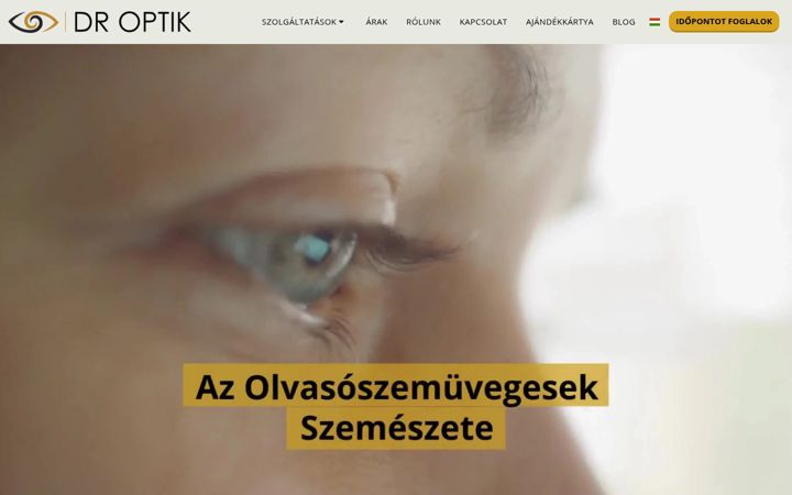 Екранна снимка на droptik.hu