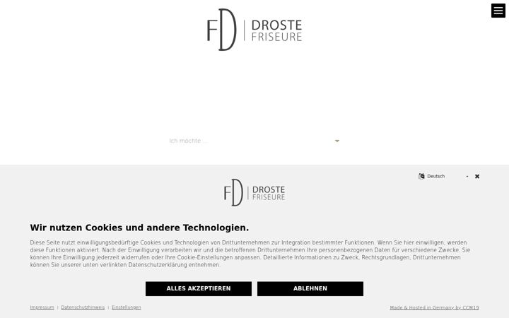 Screenshot of drostefriseure.de