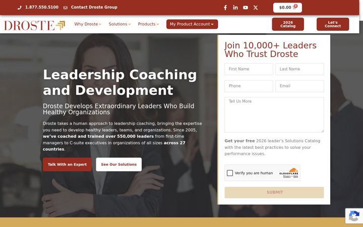 Screenshot of drostegroup.com