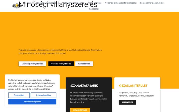 Екранна снимка на drotivill.hu