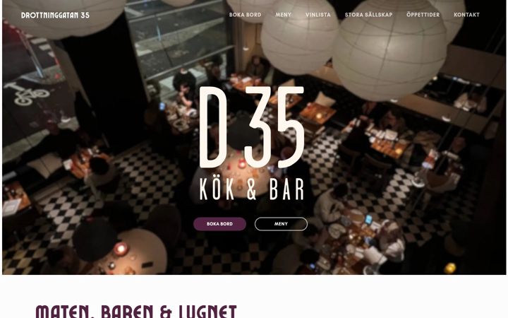 Zrzut ekranu drottninggatan35.se