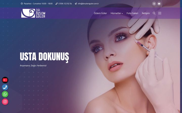 Capture d'écran de drozlemguler.com.tr