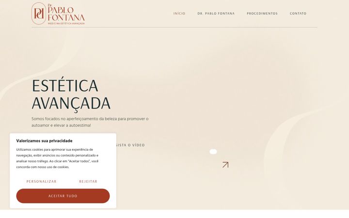 Skärmbild av drpablofontana.com.br