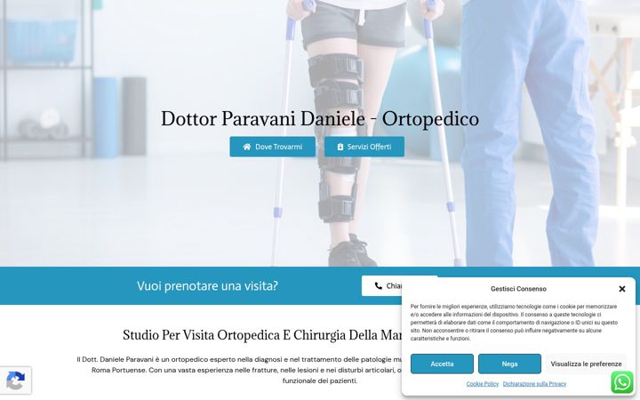 Screenshot of drparavani.com