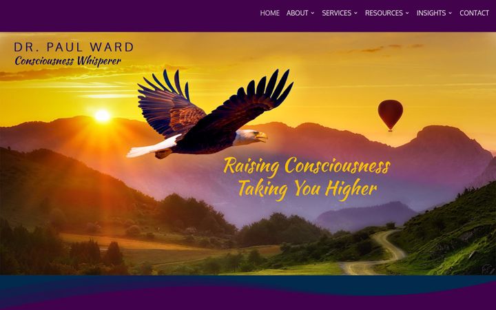 Screenshot of drpaulward.com