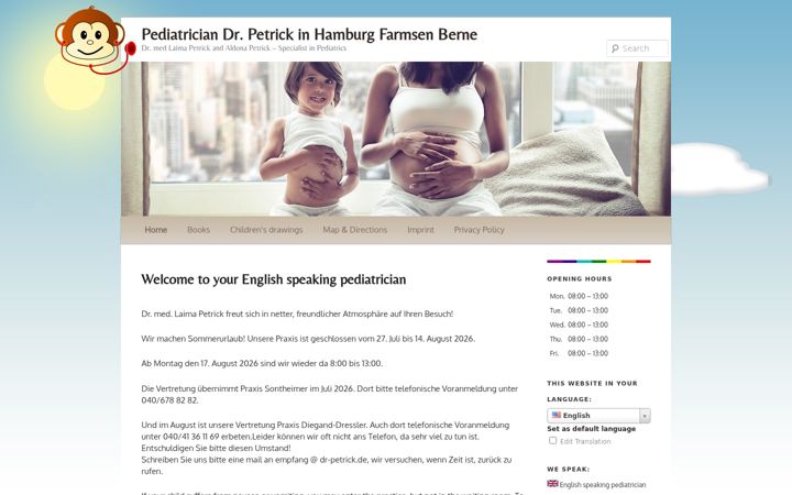 Screenshot of drpetrick.de