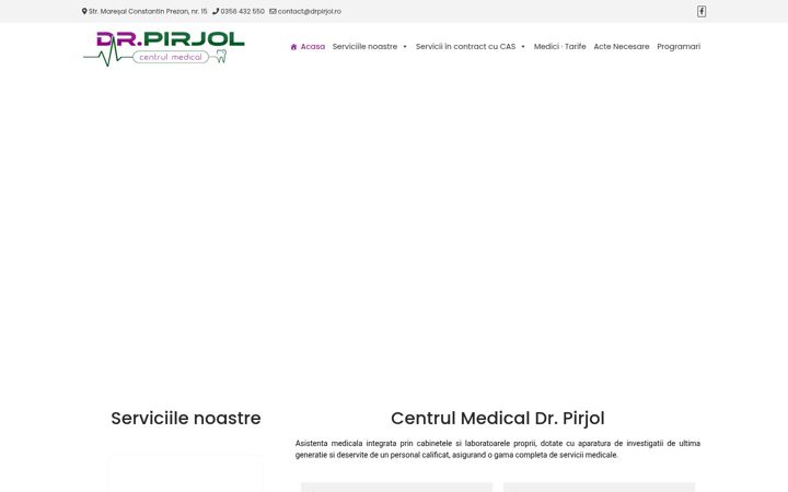 Screenshot of drpirjol.ro