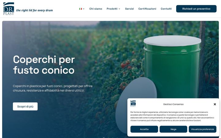 Screenshot di drplast.it