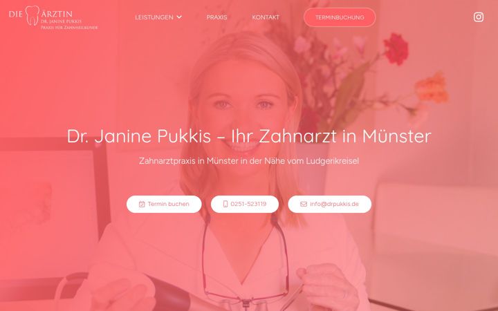 Screenshot of drpukkis.de