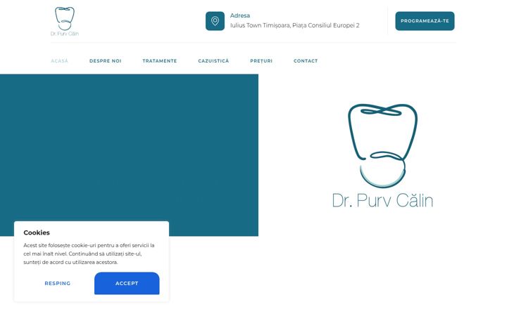 Screenshot of drpurvcalin.ro