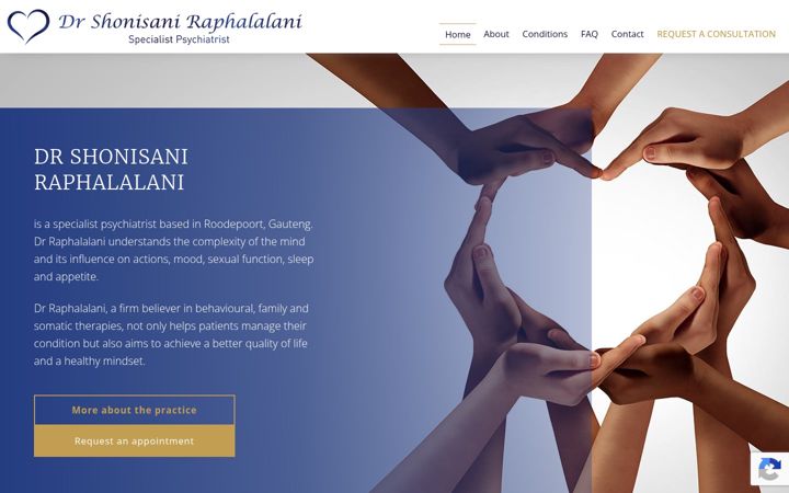 Képernyőkép: drraphalalanipsychiatrist.co.za