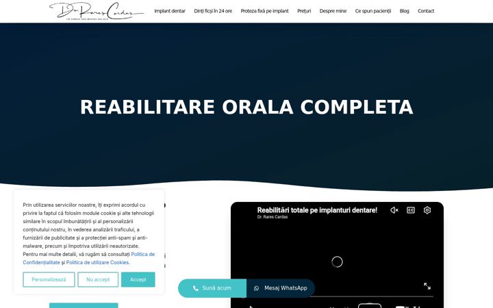 Screenshot of drrarescardas.ro