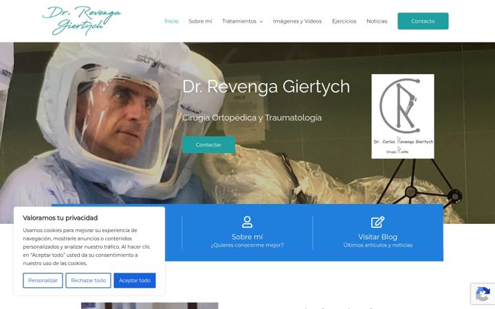Screenshot of drrevengagiertych.com
