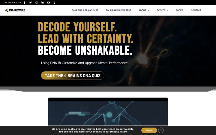 Screenshot of drrewire.com