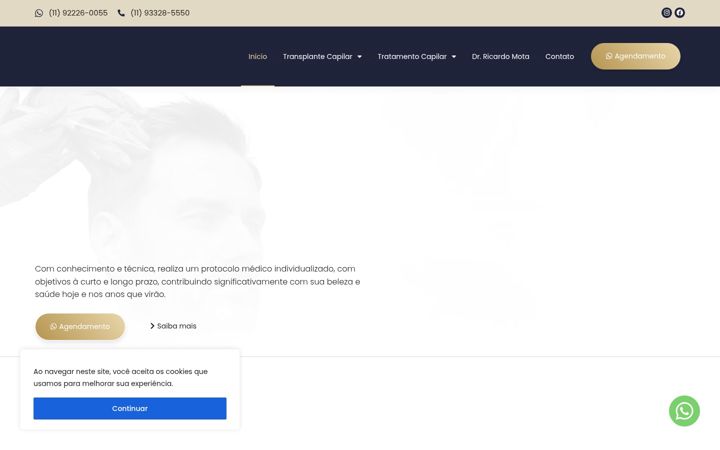 Ekrānuzņēmums no drricardomota.com.br