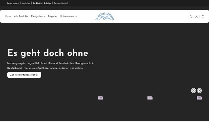 Screenshot van drrichtersoriginal.com