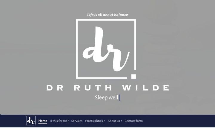 Screenshot of drruthwilde.com