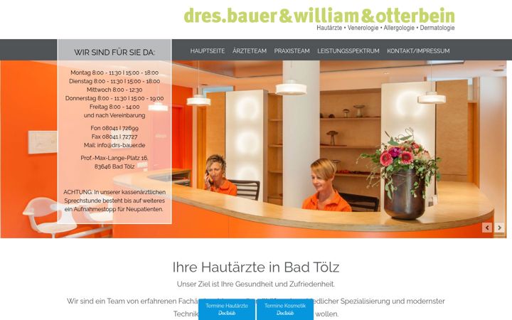 Screenshot of drs-bauer.de