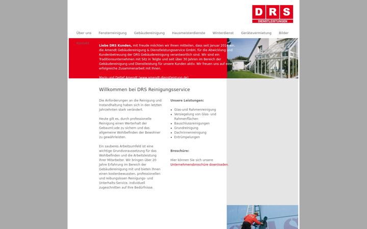 Screenshot of drs-fensterreinigung.de