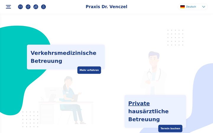 Screenshot of drs-venczel.de