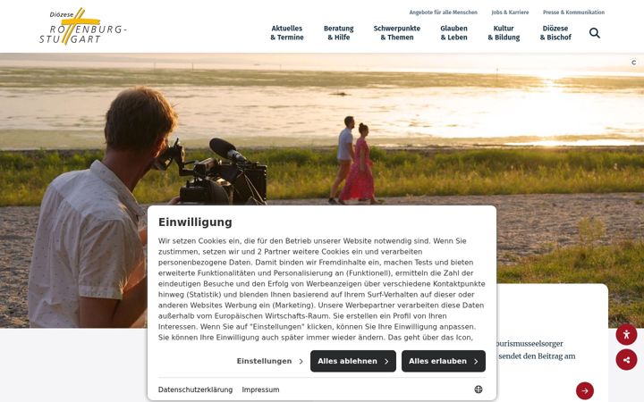 Screenshot of drs.de