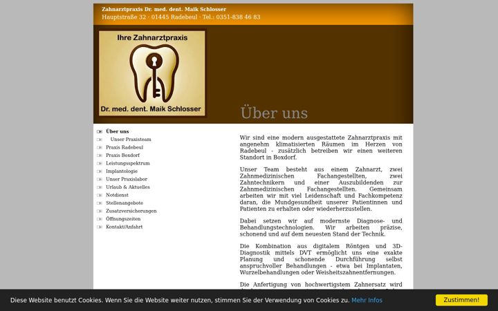 Screenshot of drschlosser.de