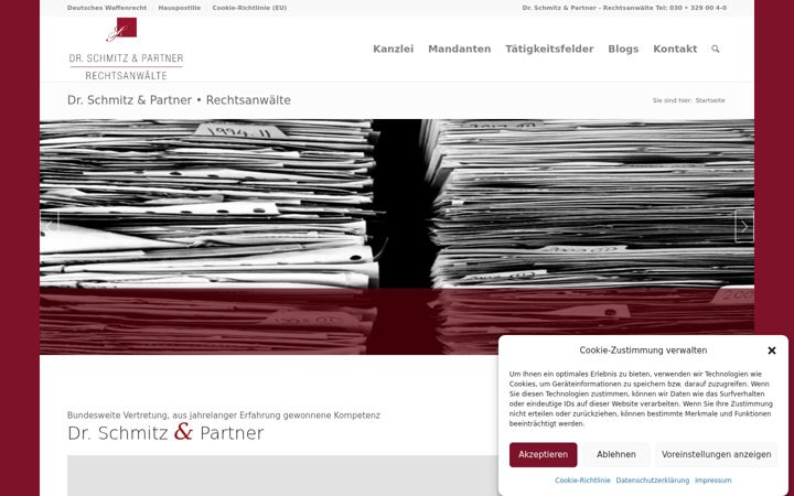 Screenshot of drschmitz.de