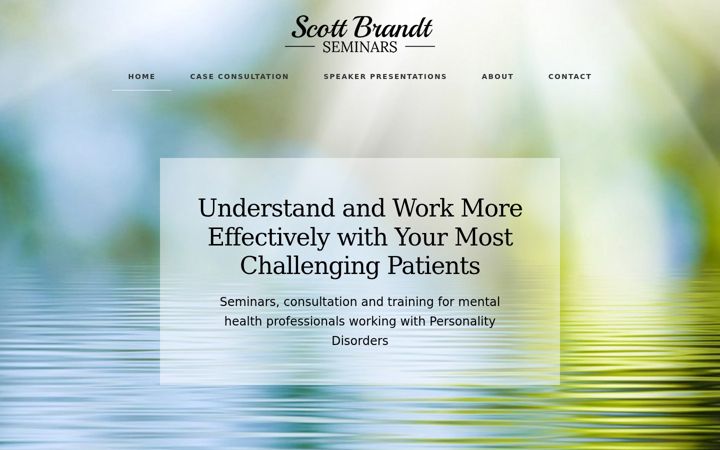 Screenshot of drscottbrandt.com