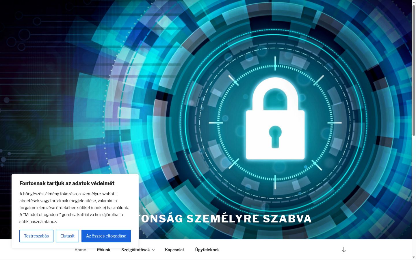 Snímka obrazovky banera súhlasu zobrazeného pred akoukoľvek interakciou
