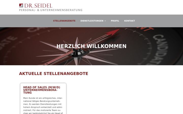 Screenshot of drseidel.com