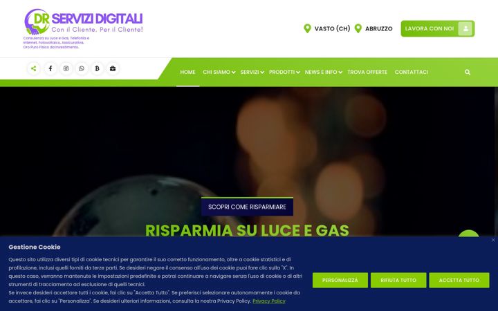 Screenshot di drservizidigitali.it
