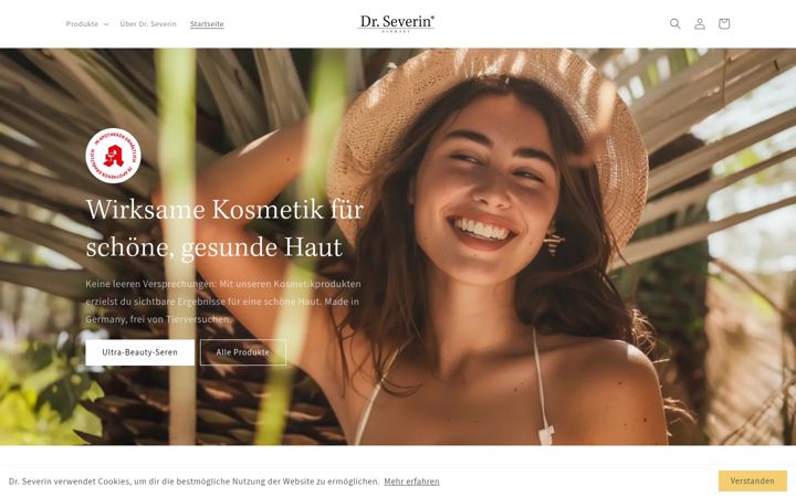 Screenshot of drseverin.com