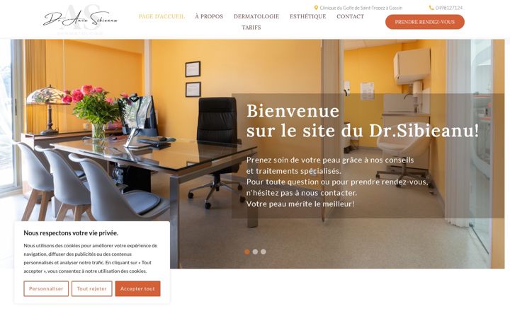 Screenshot of drsibieanu.com