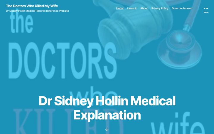 Screenshot of drsidneyhollin.com