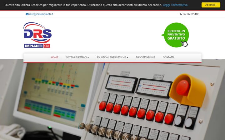 Screenshot di drsimpianti.it