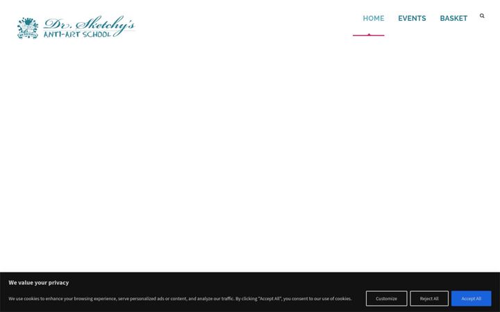 Screenshot of drsketchyireland.com