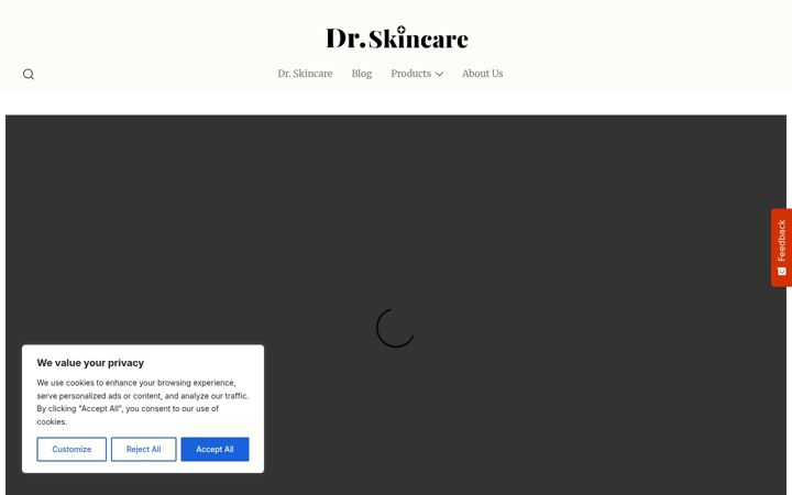 Screenshot di drskincare.co.uk