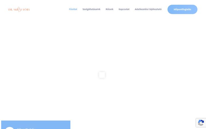 Screenshot of drskribanora.hu