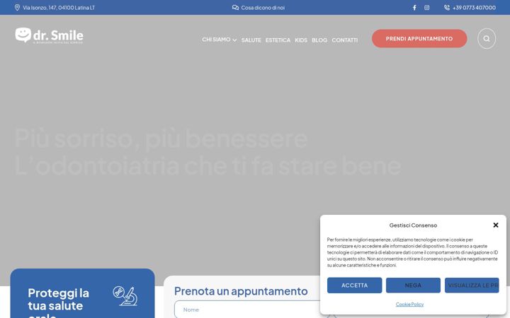 Screenshot di drsmile.it