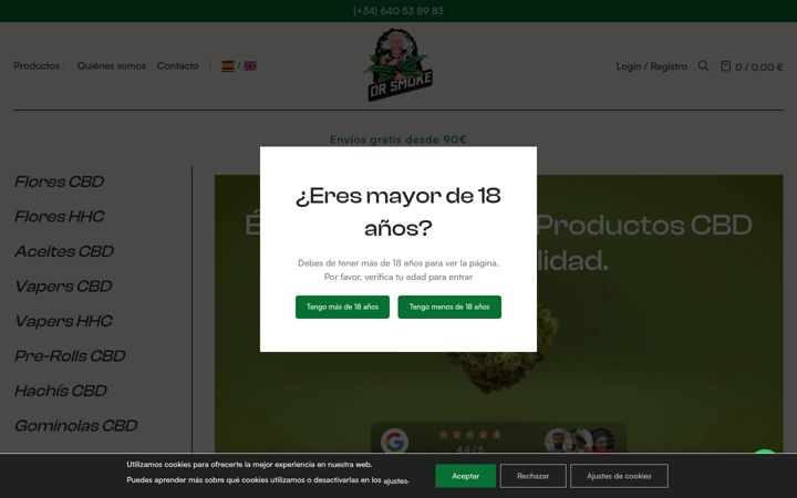 Zrzut ekranu drsmoke.es