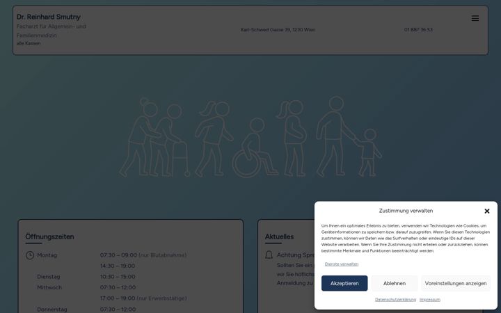 Screenshot von drsmutny.at