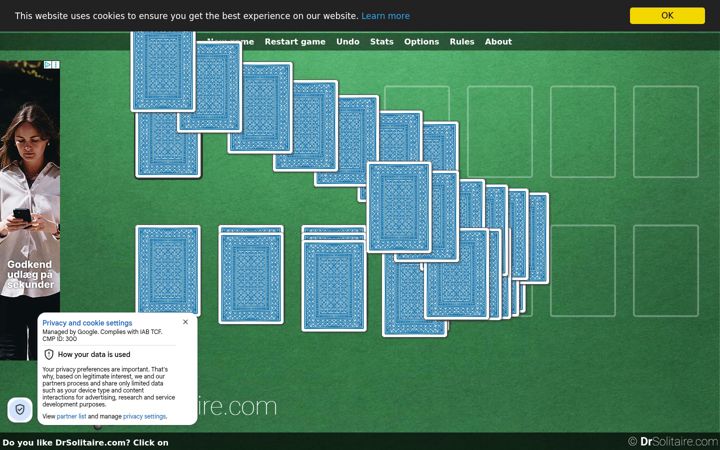 Screenshot of drsolitaire.com