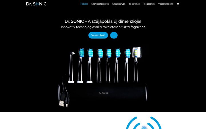 Screenshot of drsonic.hu