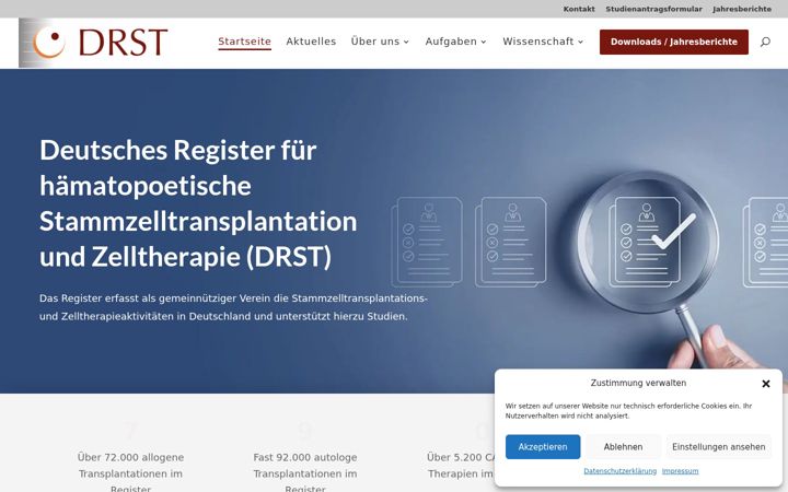 Screenshot of drst.de