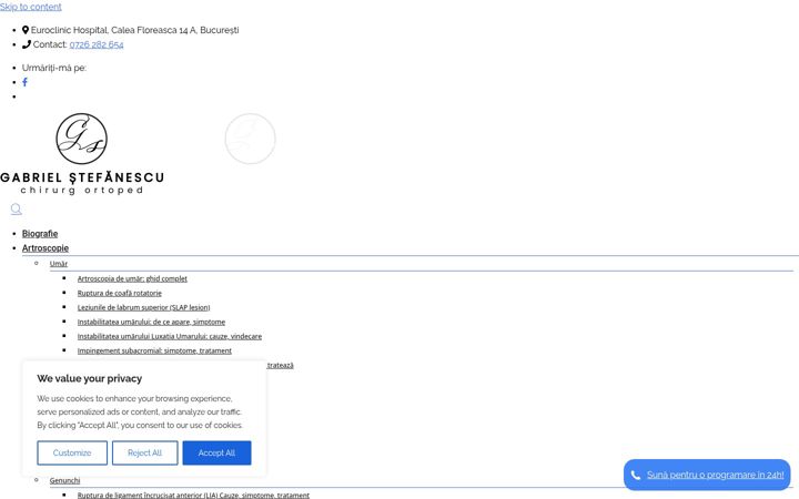 Screenshot of drstefanescu.ro
