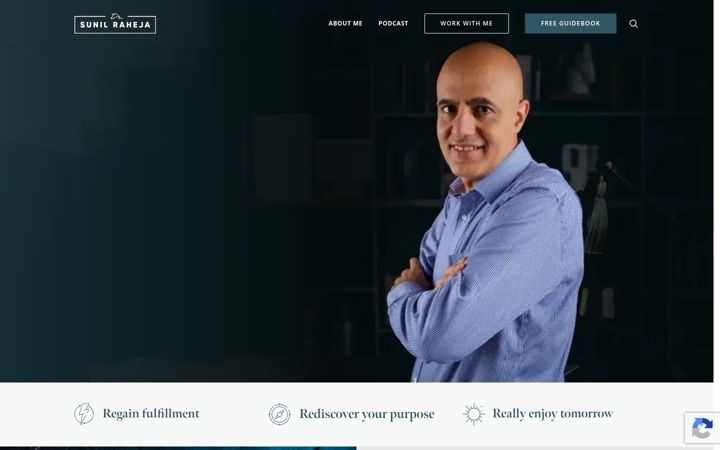 Screenshot of drsunil.com